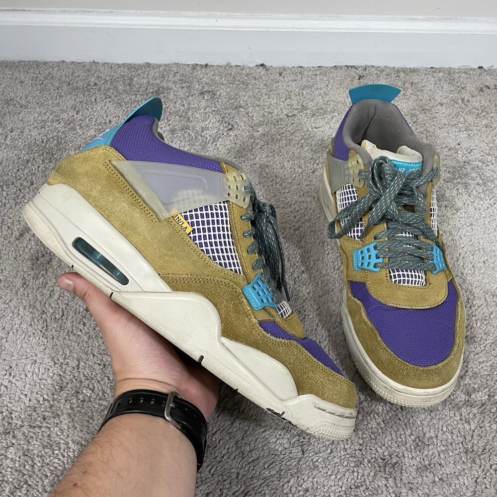Jordan 4 Retro SP 30th Anniversary Union Desert Moss Mens Size 11 - DJ5718-300